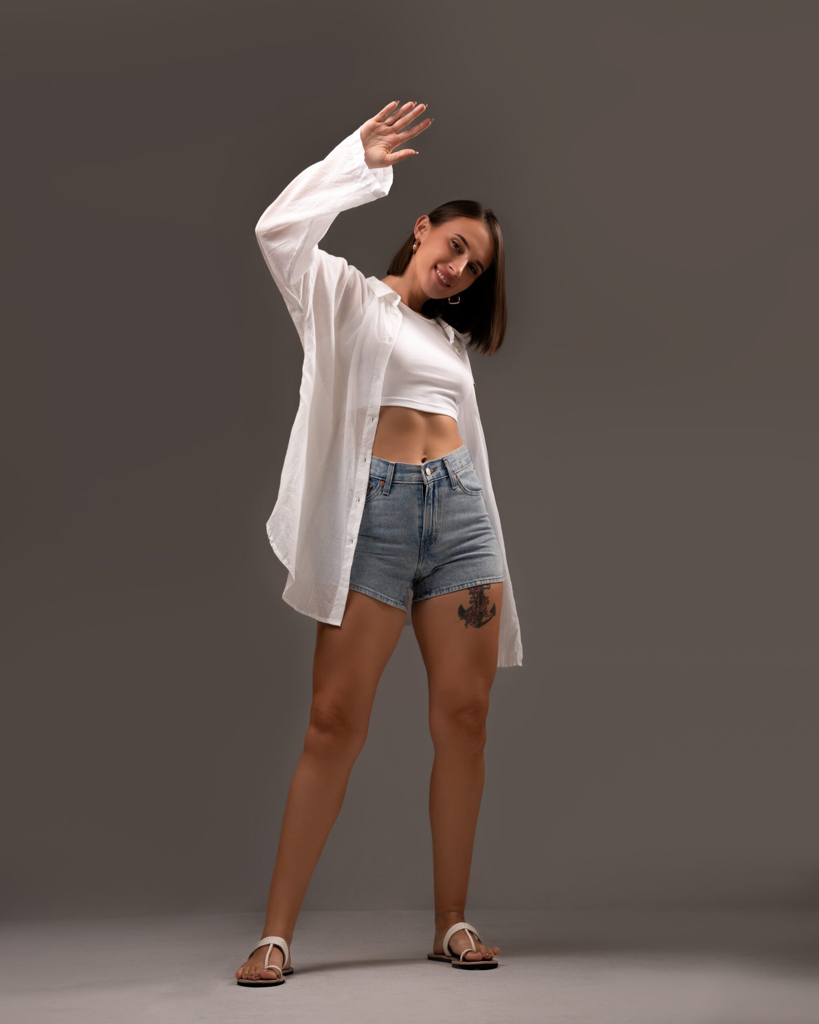 Women’s Pure Linen Oversized Shirt - Image 2