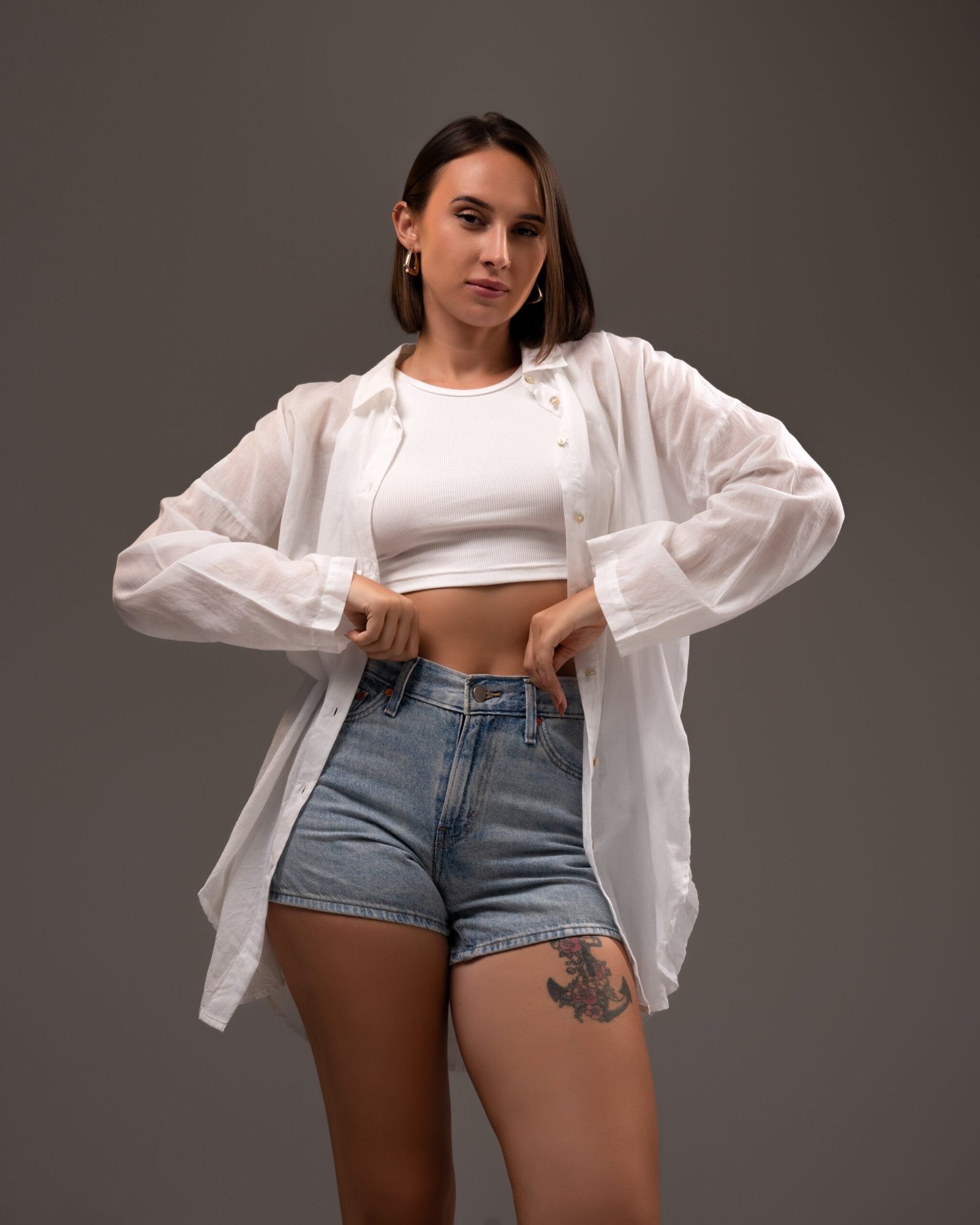 Women’s Pure Linen Oversized Shirt - Image 3