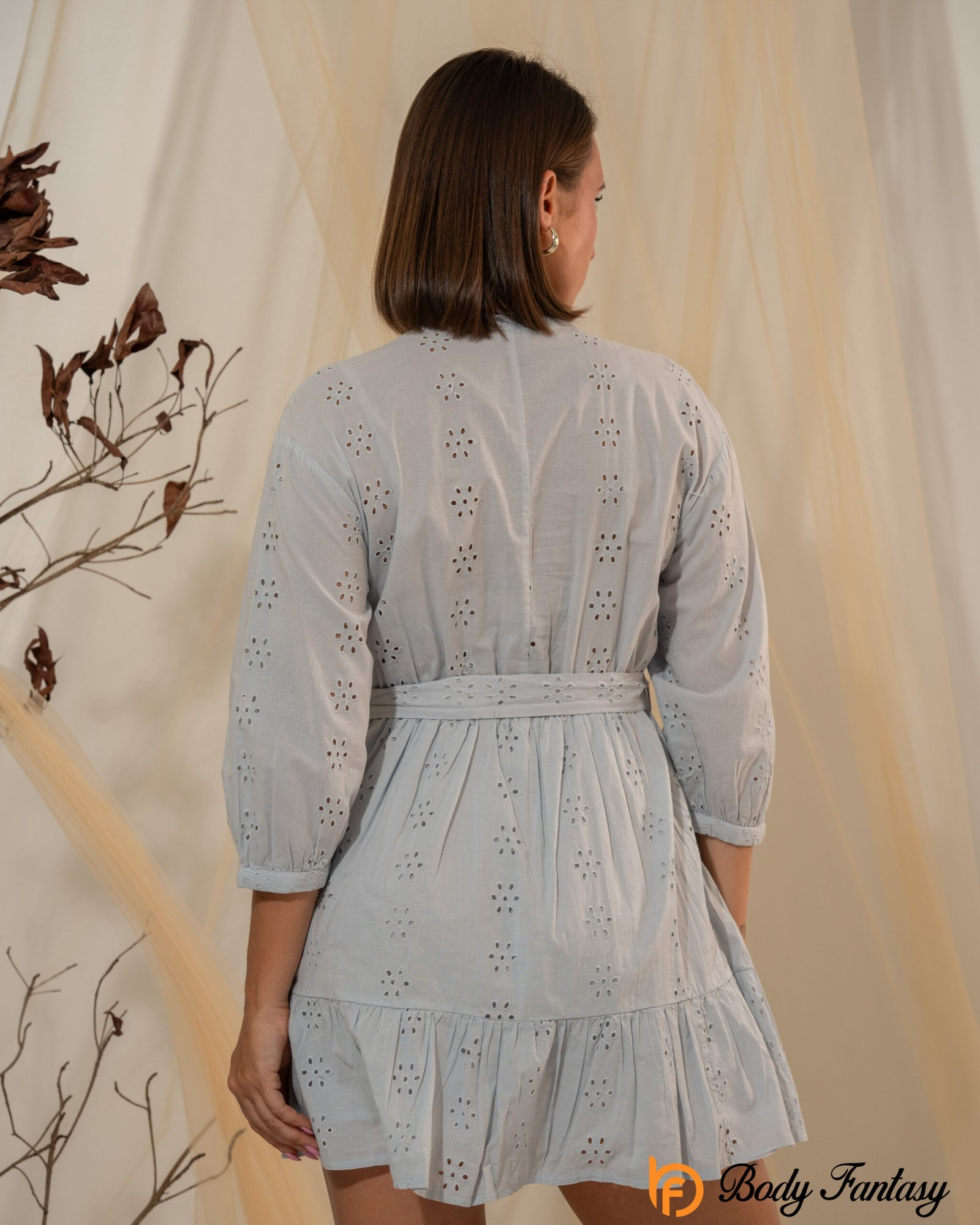 Women’s Embroidered Cotton Dress