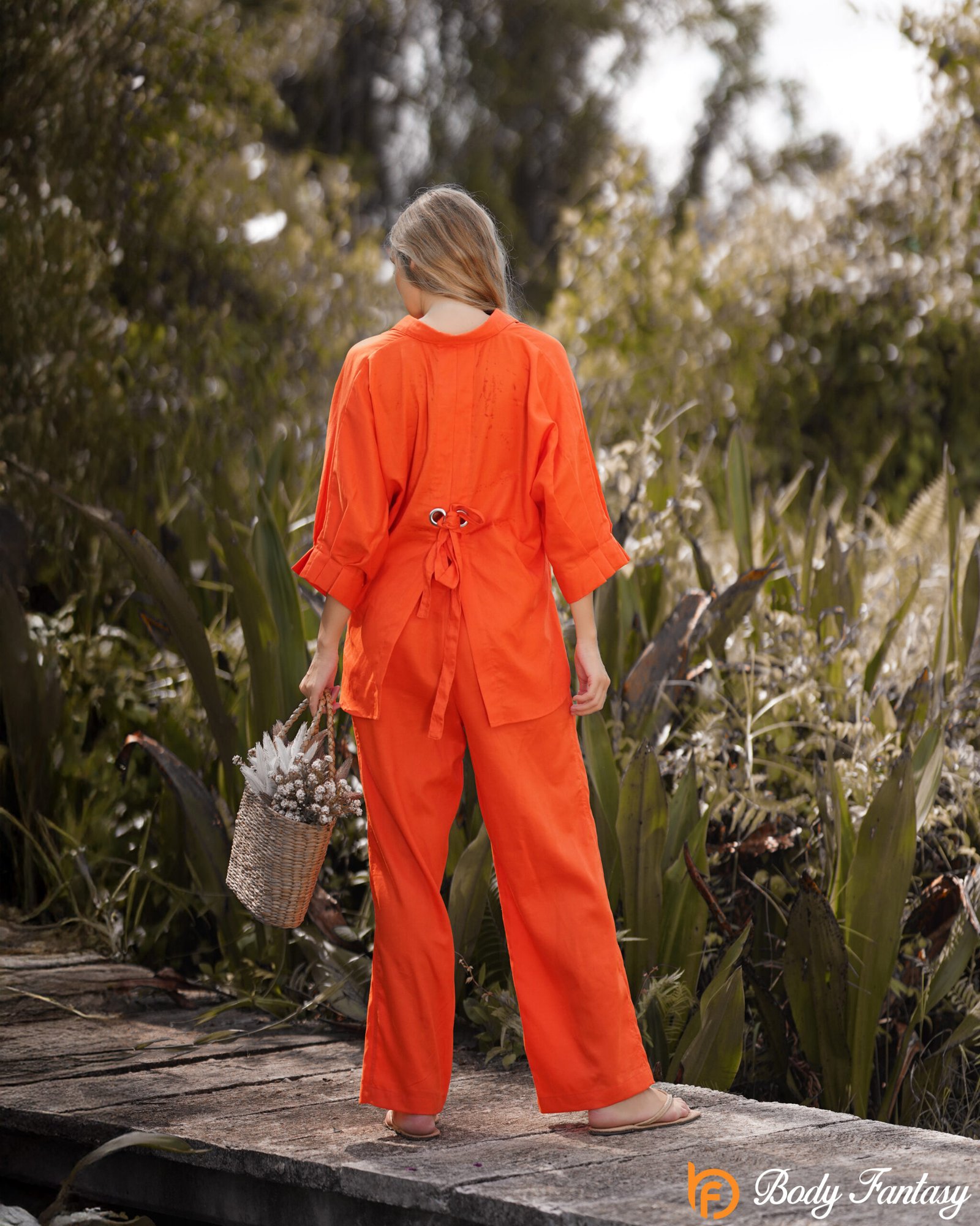 Sunset Ease Linen Co-Ord Set - Image 2